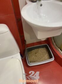 Ремонт ванной комнаты ул. Христоботева 19 г. Кишинев